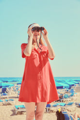 Vestido Corto Cadaques Rojo