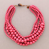 6 Row Resin Bead Choker