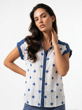 Camisa Benidorm azul