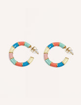 Warm colored hoops