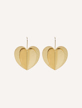 Heart pendant earring