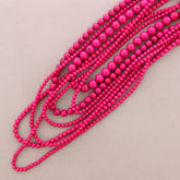 Collar Multifila Bolas Resina