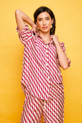 Fuchsiafarbenes Aguadulce-Hemd