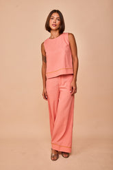 Top Elantxobe Rosa