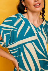 Campello Blaugrünes Hemd