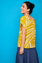 Senffarbenes Campello-Hemd