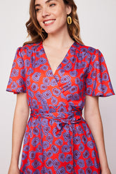 Violet Long Cocktail Dress