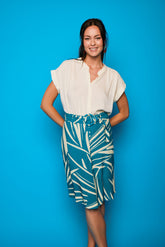 Marbella Blaugrüner Rock