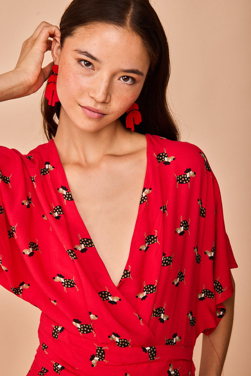 Jumpsuit Hendaya Rojo