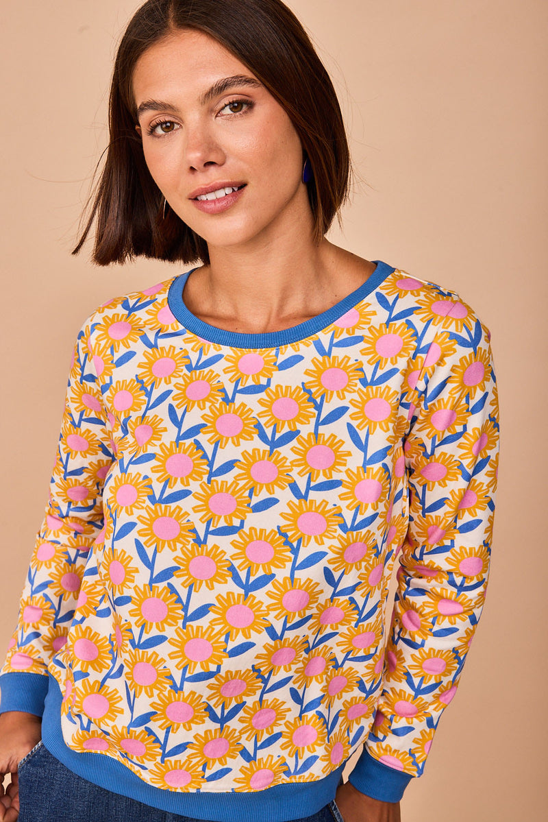 Sudadera Getxo Flor