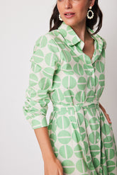 Green Siesta Long Dress