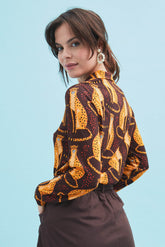 Senffarbenes Miranda-Hemd