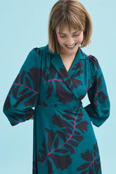 Long Green Moon Dress