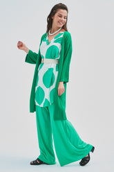 Glatte grüne Rocio-Jacke