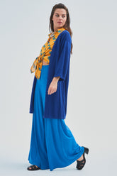 Plain Blue Rocio Jacket