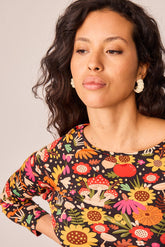 Wide hoop earrings from the 60s