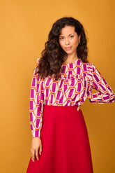 Fuchsia Plateau Shirt