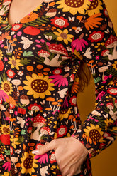 Short Soto Sunflower Dress