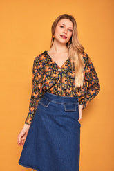 CAMISA PERIQUITO MOSTAZA