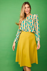 Senffarbener Wasserrock