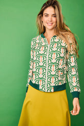 Bomber Forest Blanca Palmer