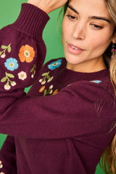 Cinderella Bordeaux Sweater