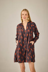 Praga Short Dress black