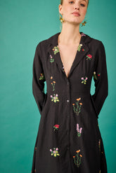 Black Moscow Midi Dress