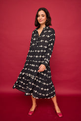 Vestido Largo Fuego Pez