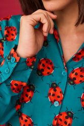 Ladybug Chestnut Shirt