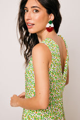 Vestido Largo Comillas Blanco