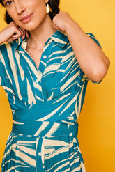 Long Dress in Teal Tarifa