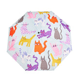 Multipack - Artistic Duck Umbrellas with Cats Fuchsia/Lime/Ice