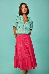 Camisa Somo turquesa Insectos