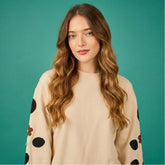 Sudadera Ankara beige