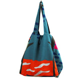 Bolsa de algodón reciclado Cap Breton Marine Navy