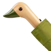 Bestseller: Kompakter, umweltfreundlicher Olive-Enten-Regenschirm