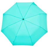 Back in stock - Mint eco-friendly compact umbrella with duck head