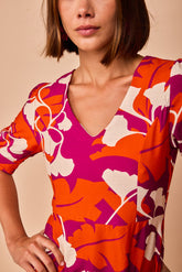 Vestido Torimbia Fucsia