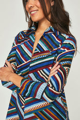 Vestido corto tila azulón