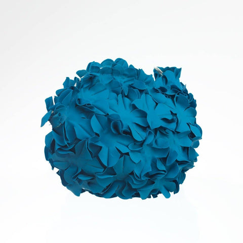 Vintage blaue Badetasche