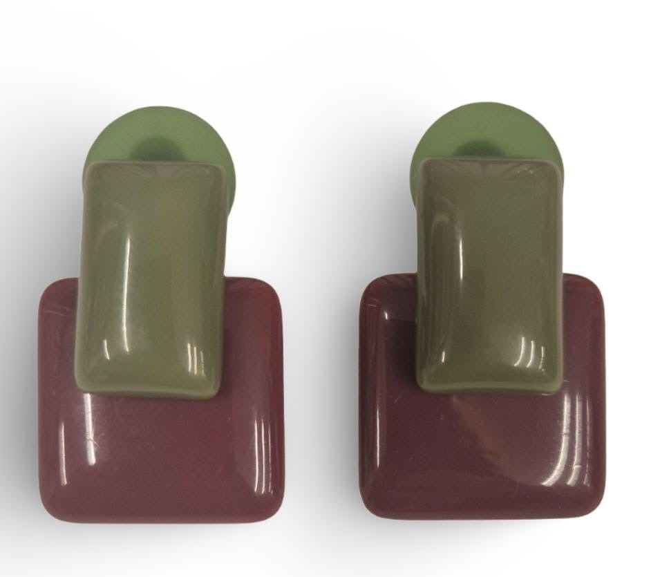 Wunderschöne Harzohrringe