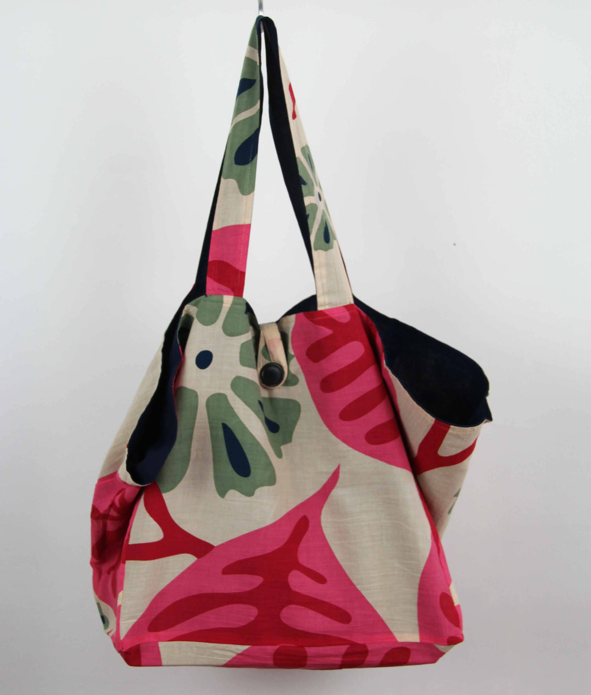 Bolsa de algodón reciclado Ecuador Rosa Pink