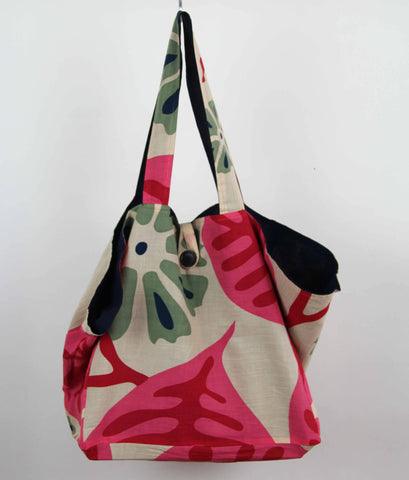 Bolsa de algodón reciclado Ecuador Rosa Pink