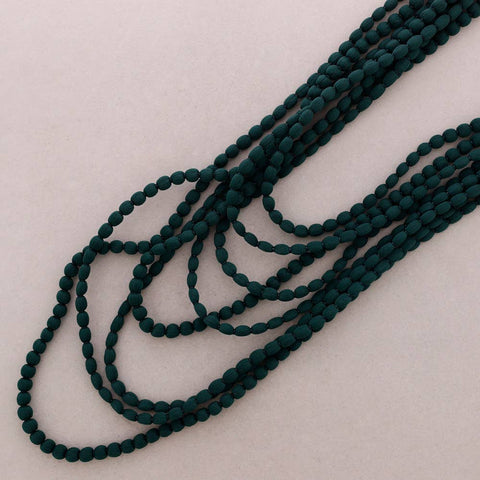 Collar Multi Vueltas Lana Bolitas