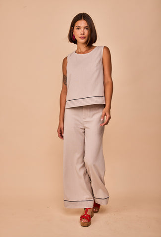 Sopela Beige Trousers
