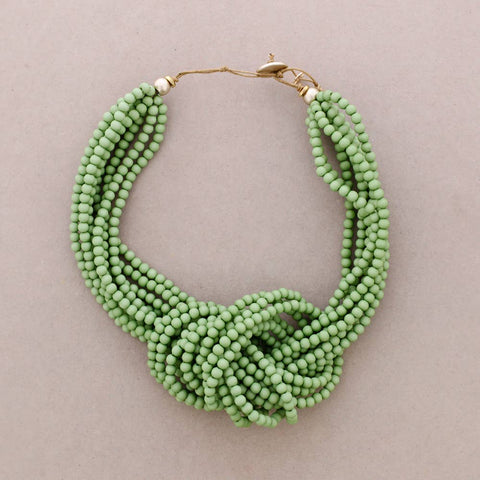 Resin Bead Knot Choker (B)