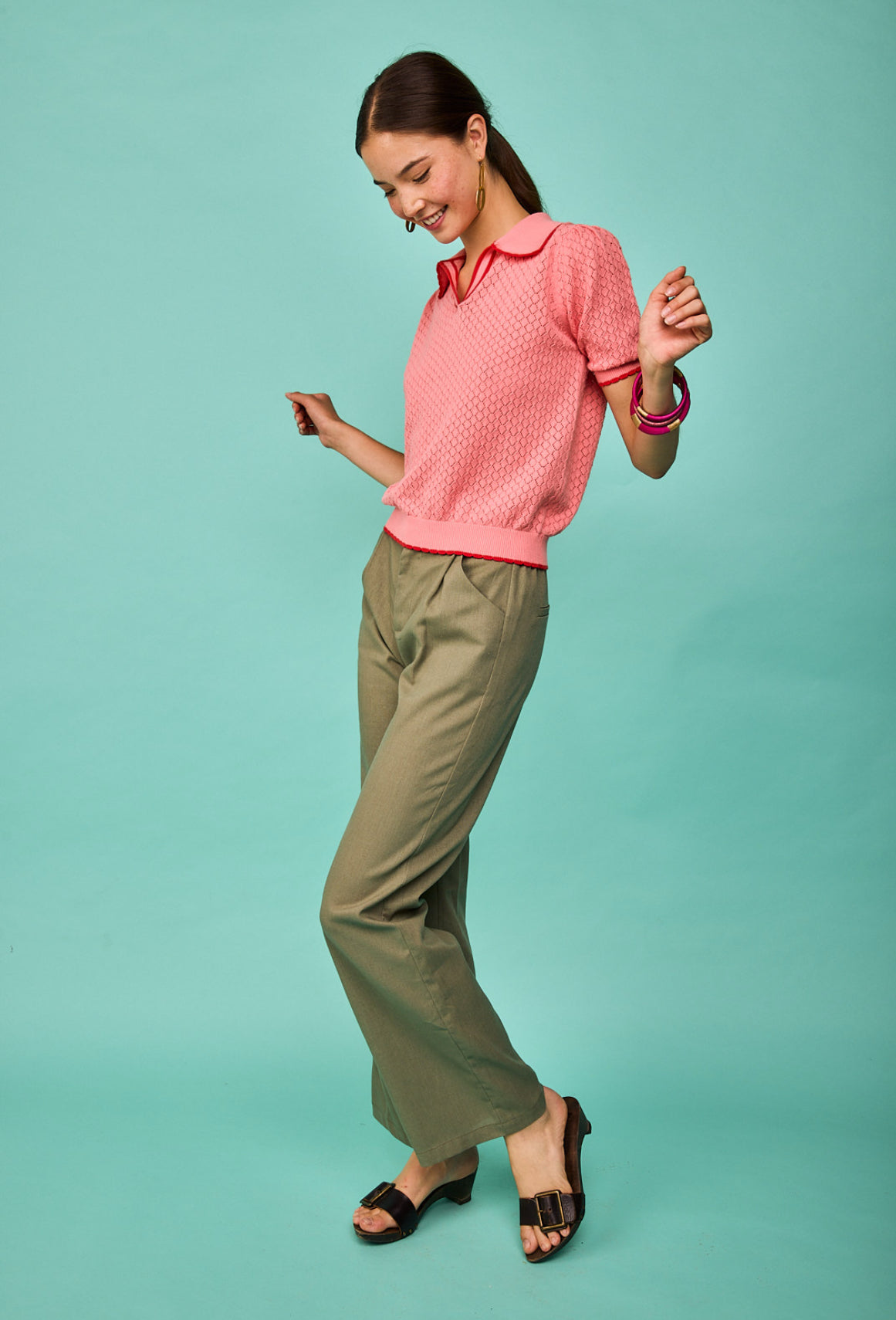 Pedreña Green Trousers