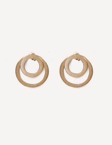 Double circle pendant