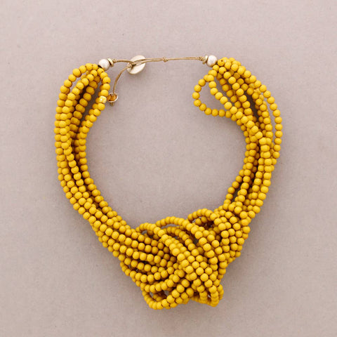 Resin Bead Knot Choker (B)